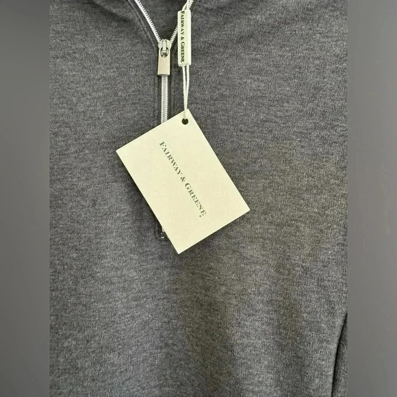 Fairway & Greene Ladies Luxury Interlock 1/4 Zip Pullover Size M - Picture 12 of 12